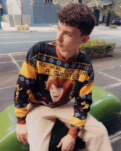 It Was Me Dio Jojo's Bizarre Adventure Ugly Christmas Sweater