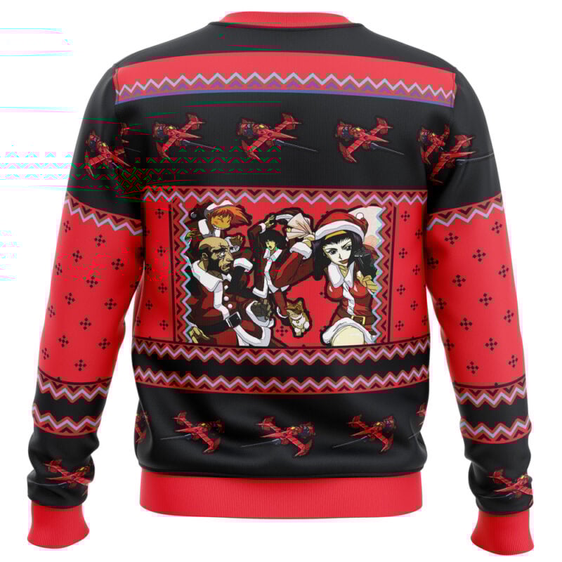 Cowboy Bebop Holiday Ugly Christmas Sweater - Image 2