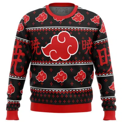 Naruto Akatsuki Ugly Christmas Sweater