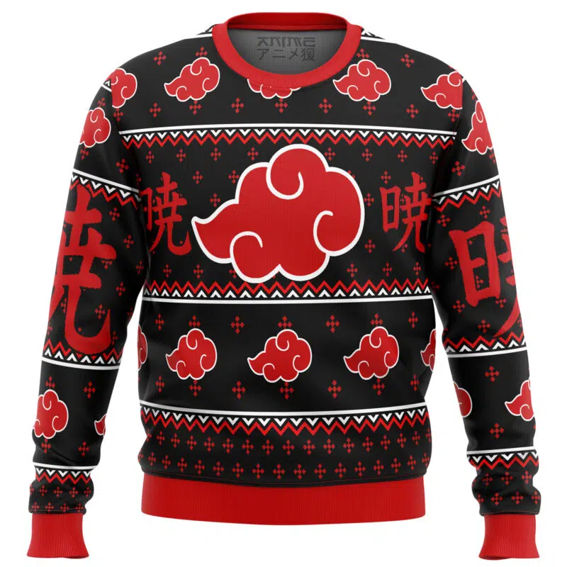 Naruto Akatsuki Ugly Christmas Sweater