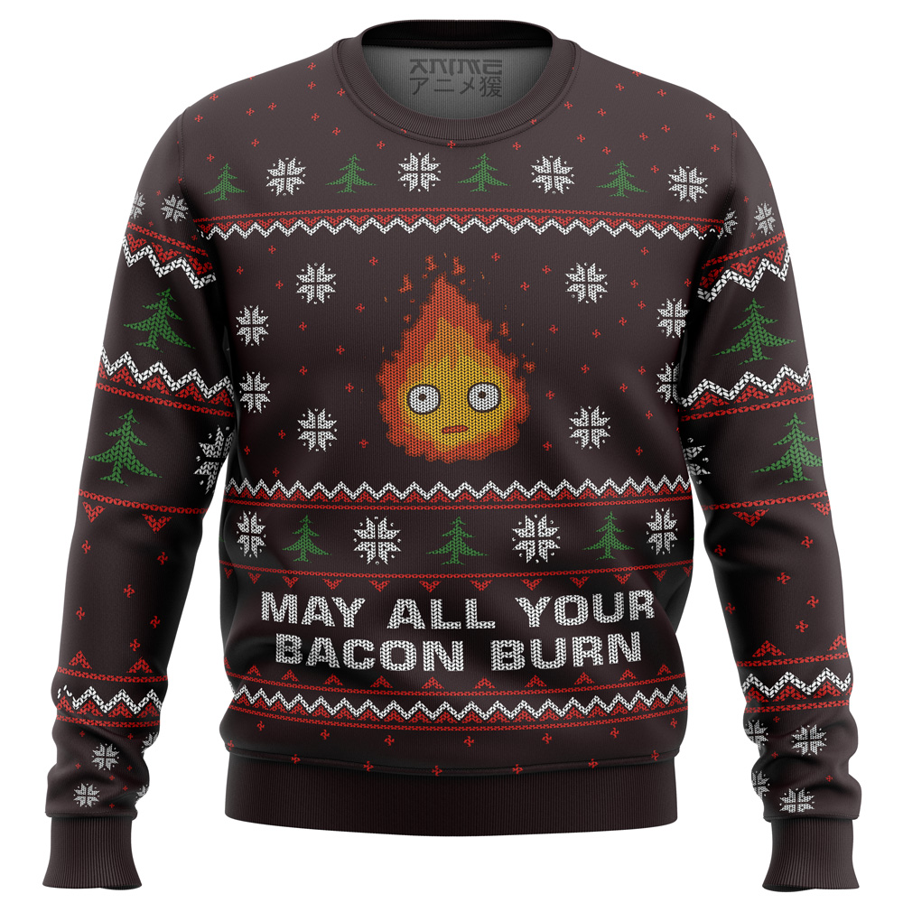 studio ghibli ugly christmas sweater