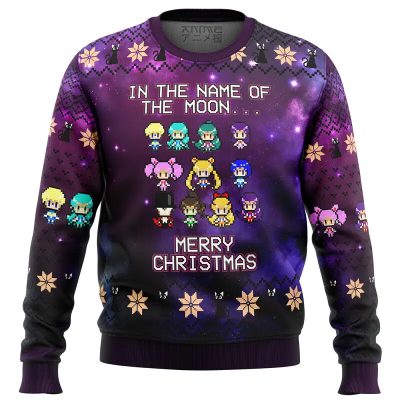 Sailor Moon Ugly Christmas Sweater - Anime Ape