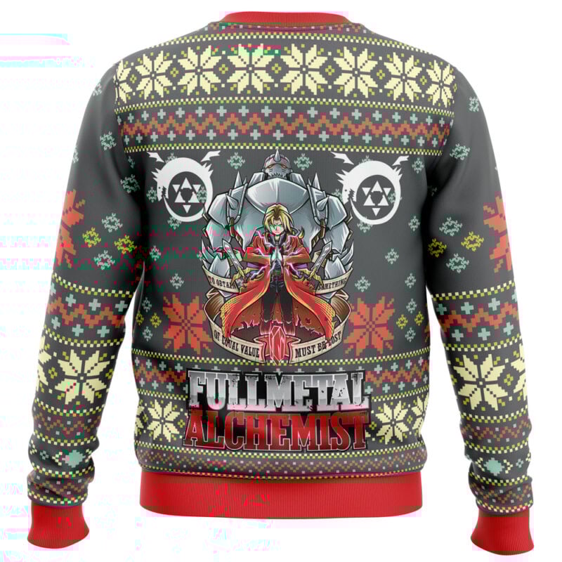 Fullmetal Alchemist Alt Ugly Christmas Sweater - Image 2
