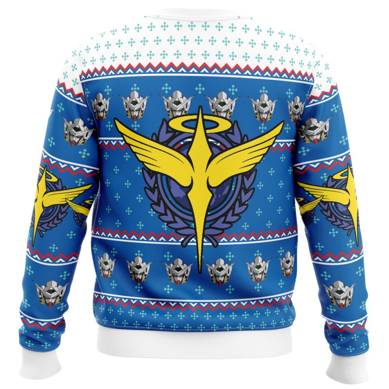 Gundam Helmet Ugly Christmas Sweater - Image 2