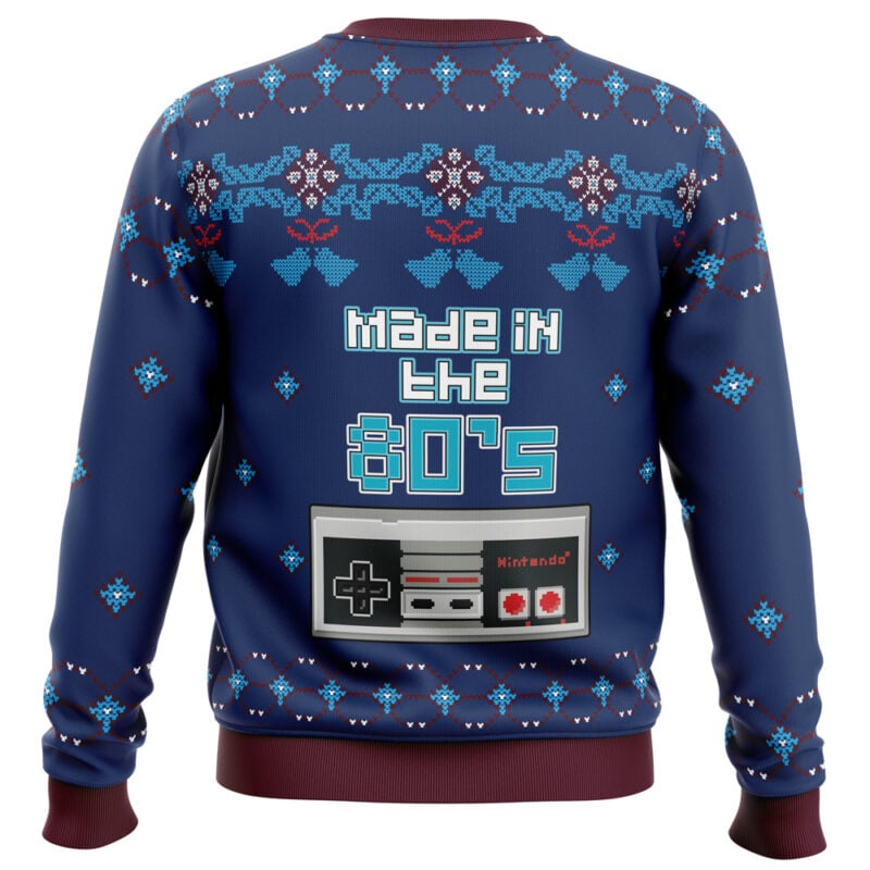 Nintendo made in the 80s Ugly Christmas Sweater - Image 2