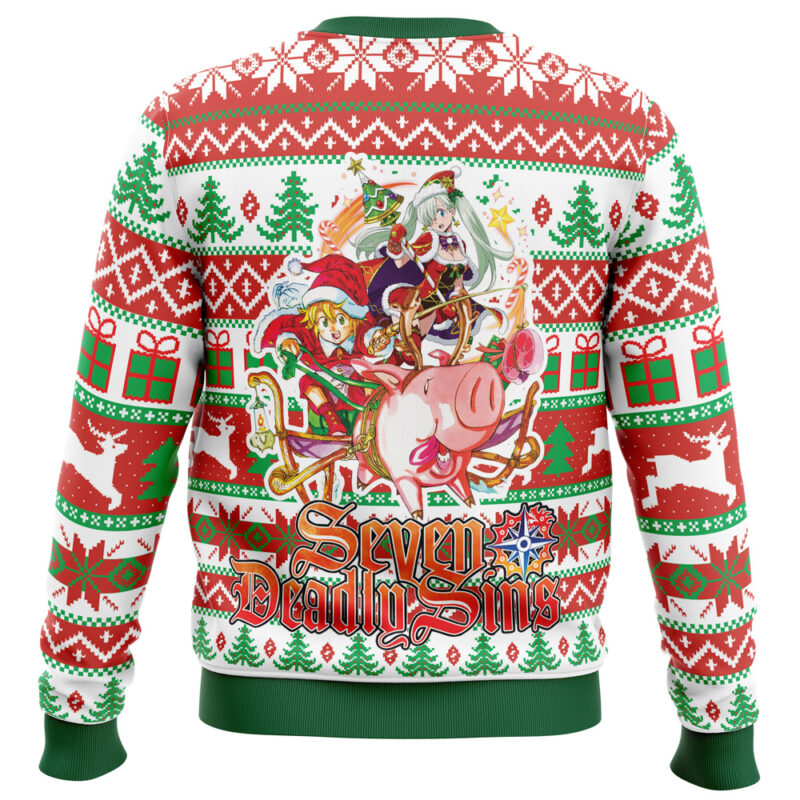 Seven Deadly Sins Alt Ugly Christmas Sweater - Image 2