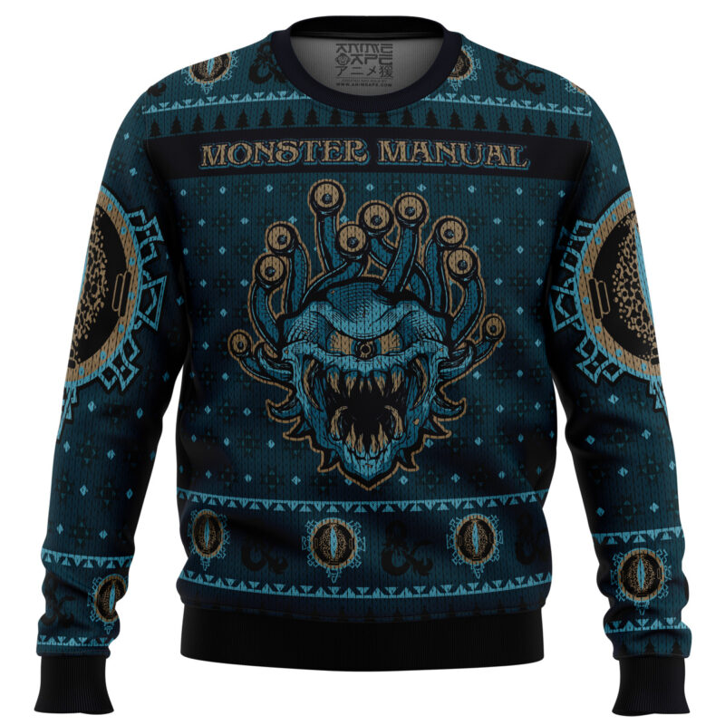 Dungeons and Dragons Monster Ugly Christmas Sweater
