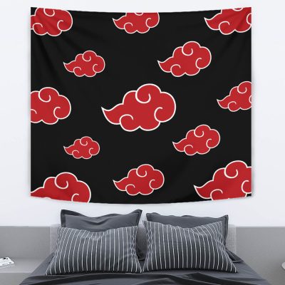 Naruto Akatsuki Tapestry bed