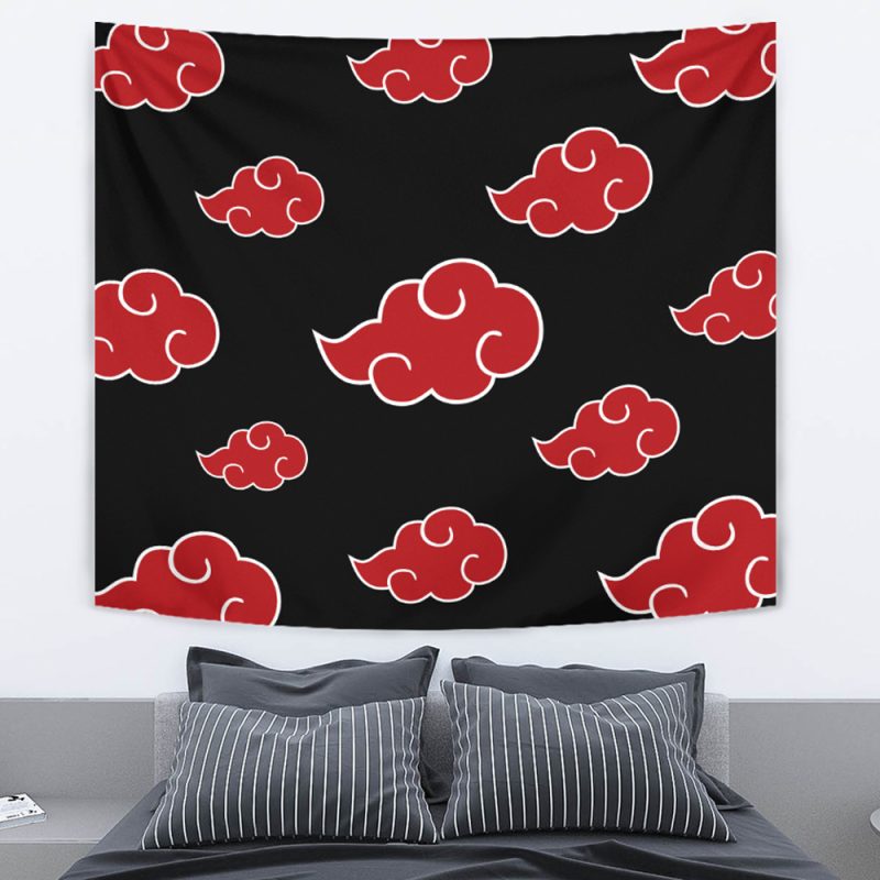 Naruto Akatsuki Tapestry bed