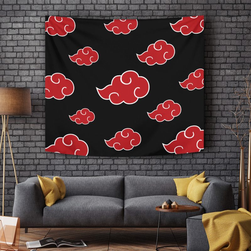Naruto Akatsuki Tapestry brick wall