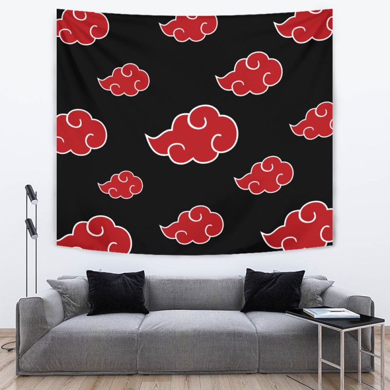 Naruto Akatsuki Tapestry large couch
