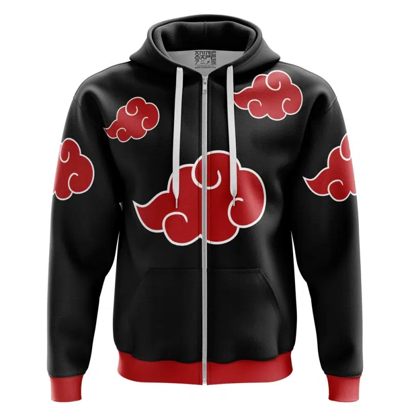 Naruto Akatsuki Zip Hoodie