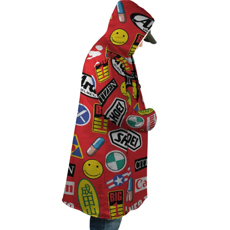 Akira Full Decals Dream Cloak Coat - Image 3