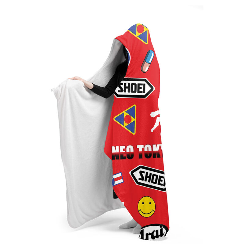 Akira Full Decals Hooded Blanket - Image 3