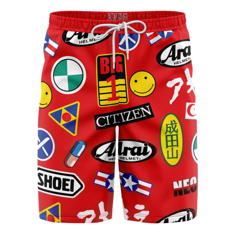Akira Full Decals Athletic Shorts