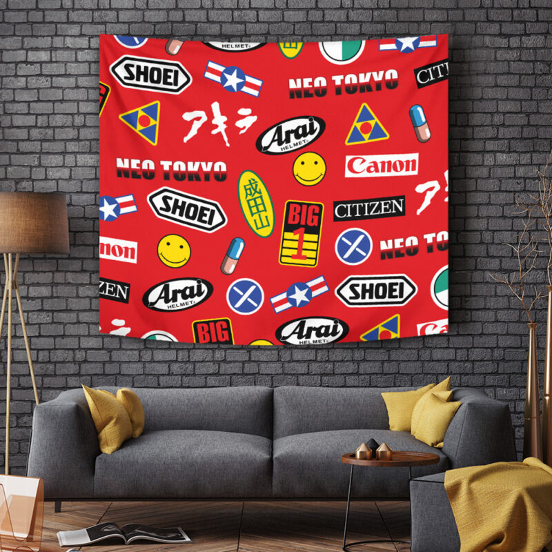 Akira Full Decals Cloud Tapestry - Image 4