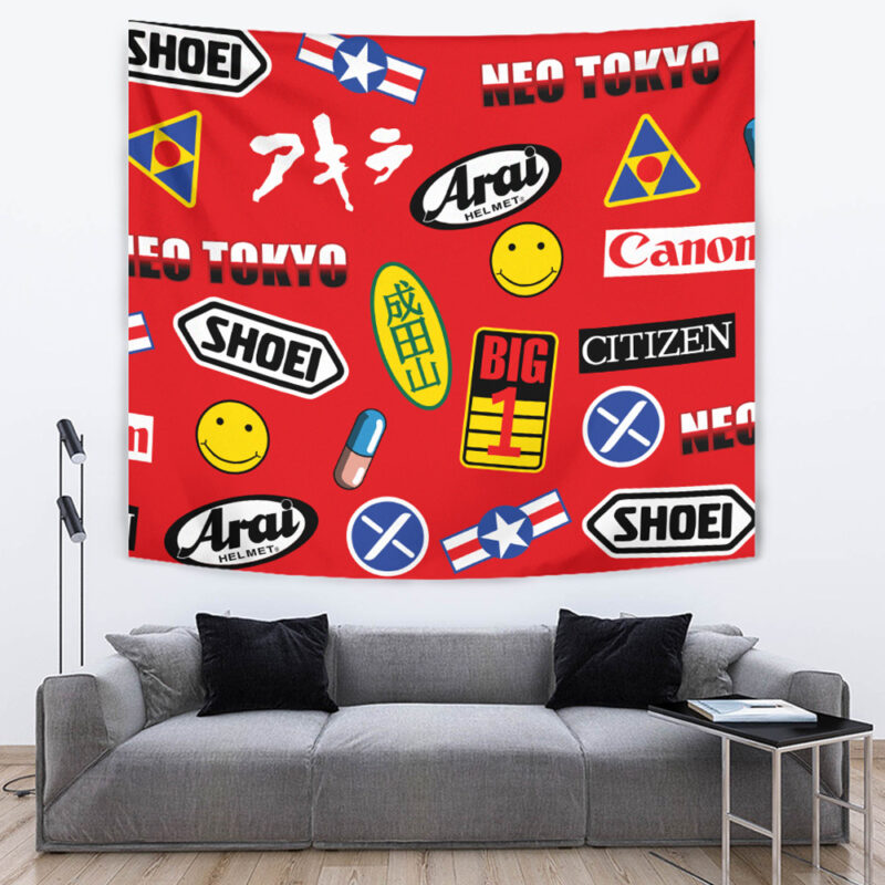 Akira Full Decals Cloud Tapestry - Image 2