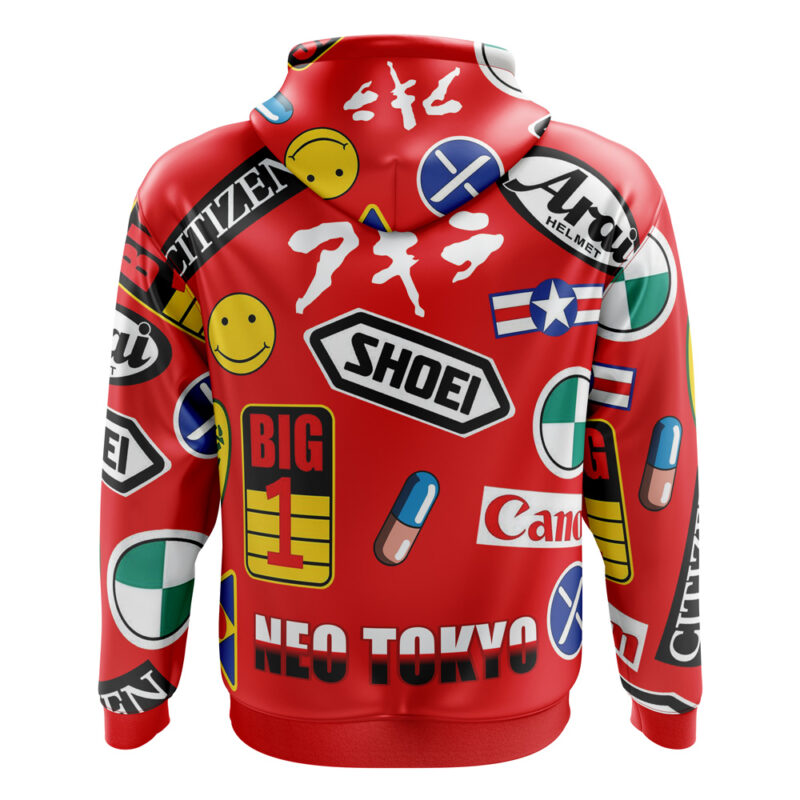 Akira Full Decals Zip Hoodie Jacket - Image 2