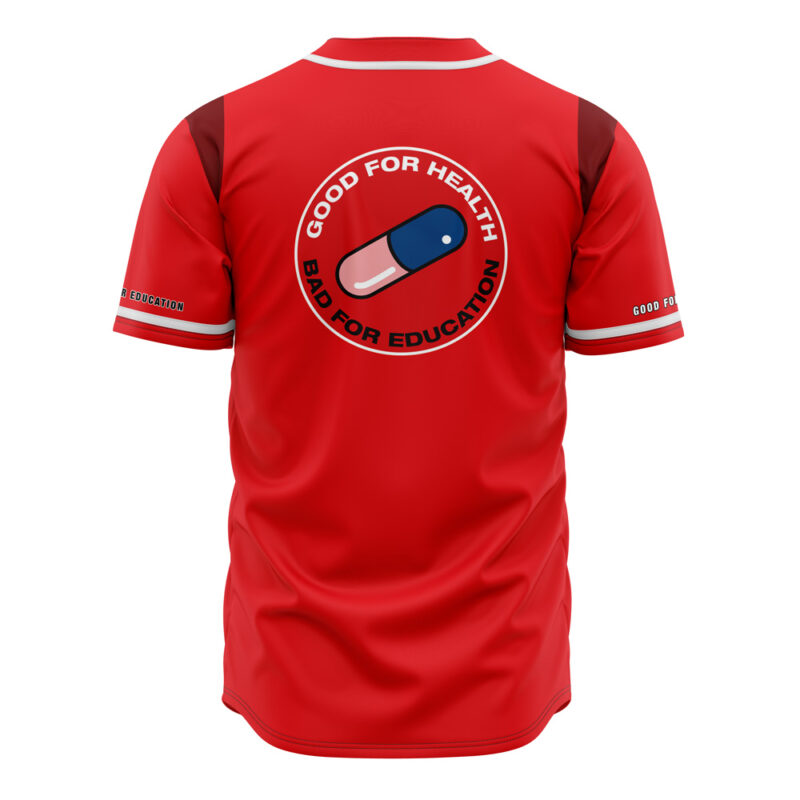 Kaneda Good For Health Akira Baseball Jersey - Image 2