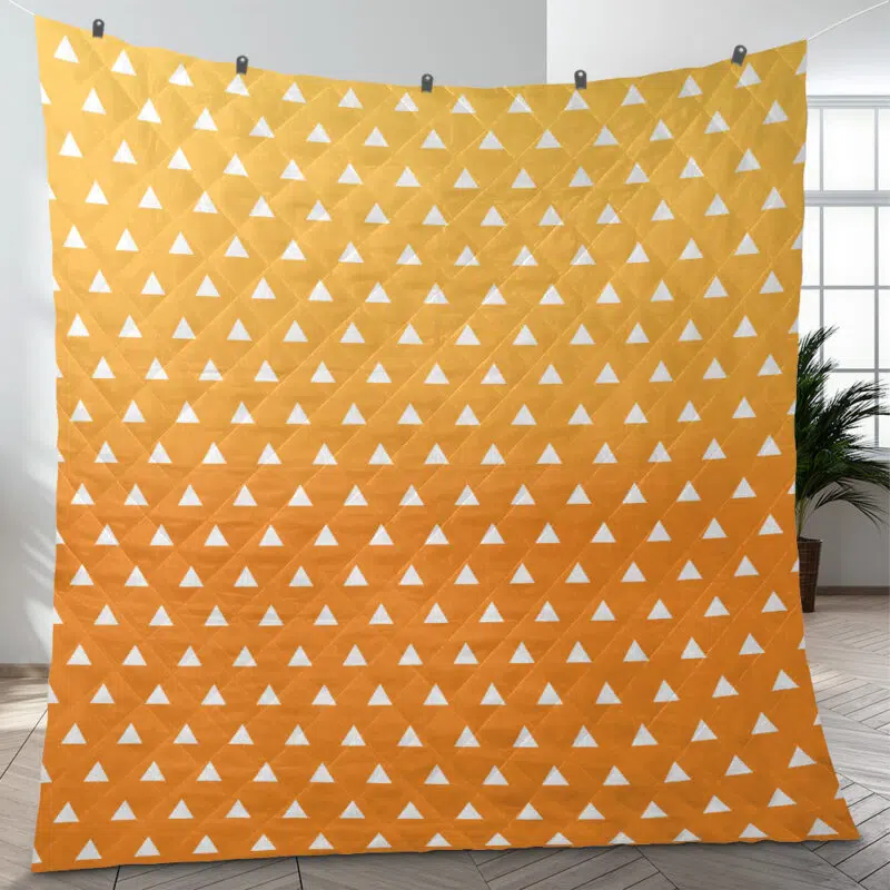 Zenitsu Agatsuma Demon Slayer Quilt Blanket