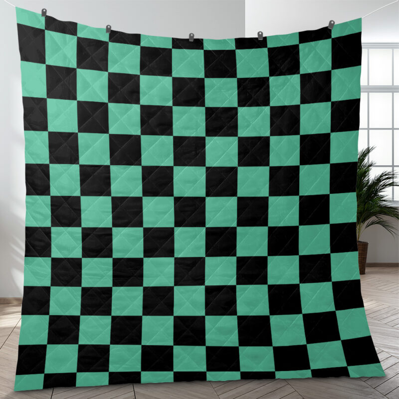 Tanjiro Kamado Demon Slayer Quilt Blanket