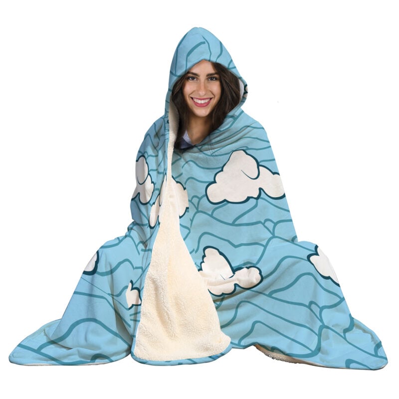 Sakonji Urokodaki Demon Slayer Hooded Blanket - Image 4