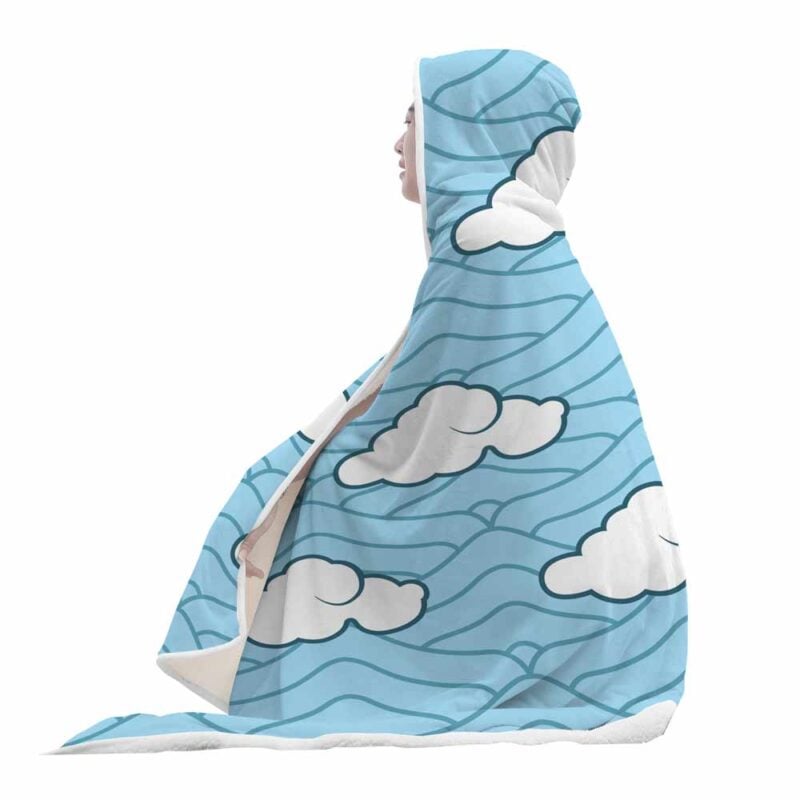 Sakonji Urokodaki Demon Slayer Hooded Blanket - Image 5