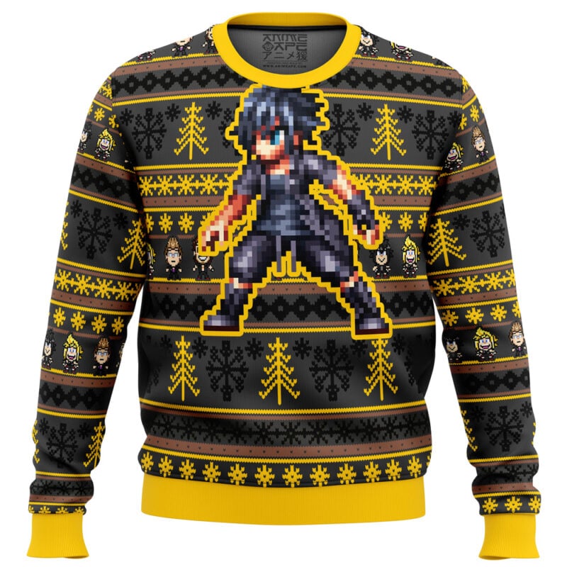 Final Fantasy Zack Ugly Christmas Sweater
