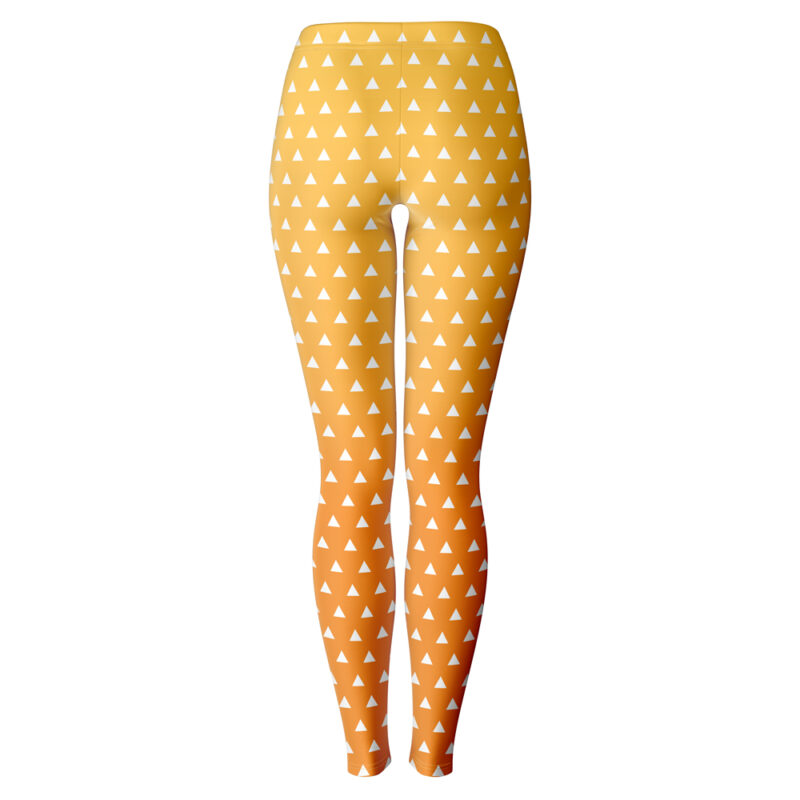 Zenitsu Agatsuma Demon Slayer Leggings - Image 2