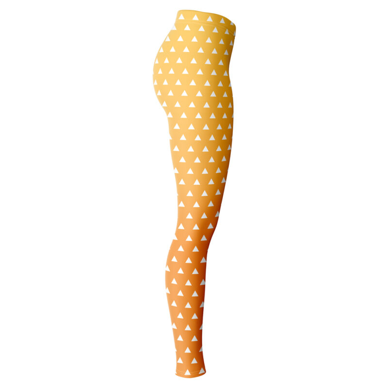 Zenitsu Agatsuma Demon Slayer Leggings - Image 4
