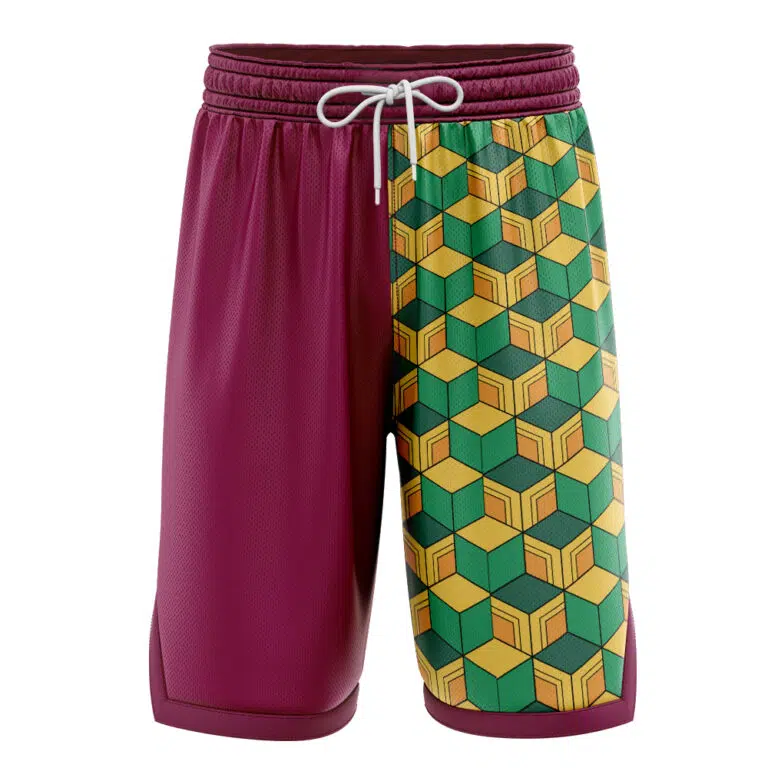 Anime Basketball Shorts Unique Handmade Custom Designs Anime Ape