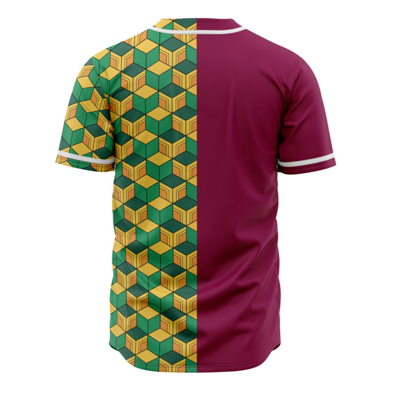 Giyu Tomioka Demon Slayer Baseball Jersey - Image 3