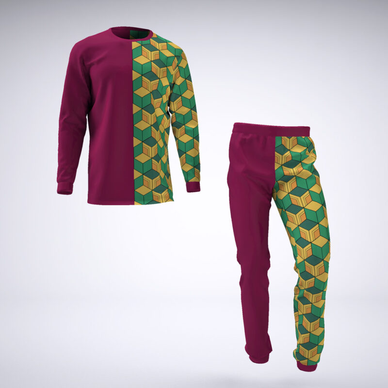 Giyu Tomioka Demon Slayer Pajamas