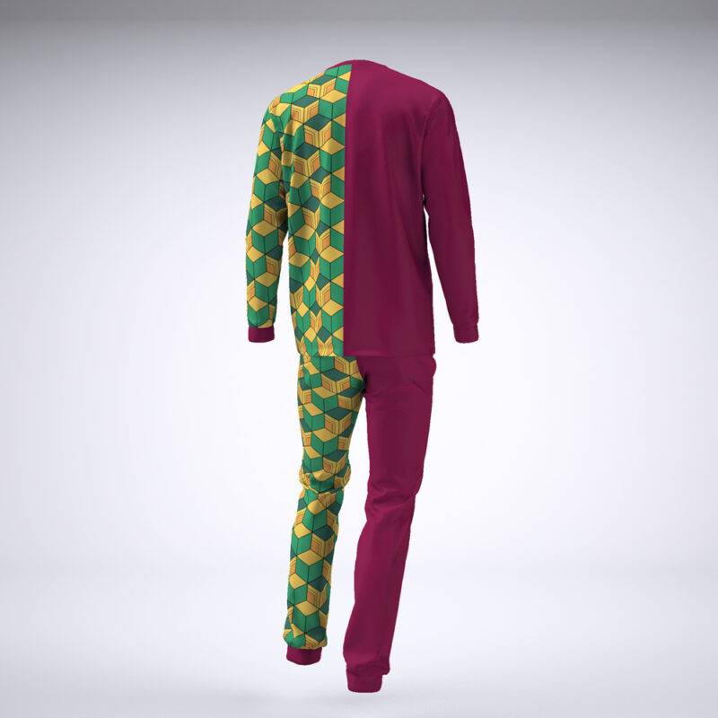 Giyu Tomioka Demon Slayer Pajamas - Image 4