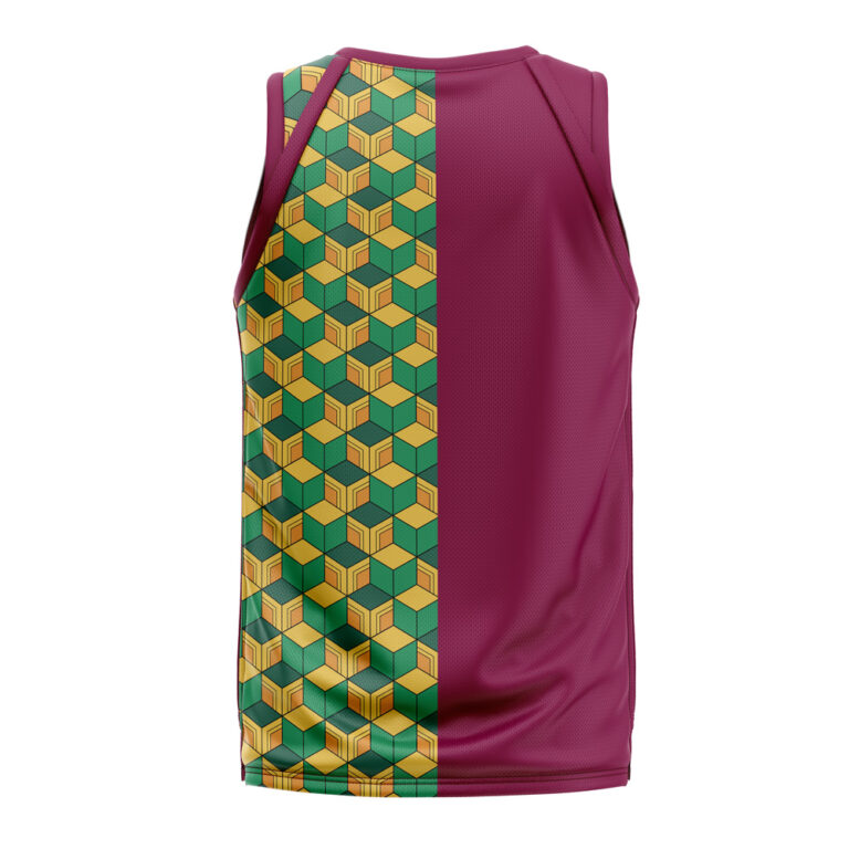 Giyu Tomioka Demon Slayer Basketball Jersey Anime Ape