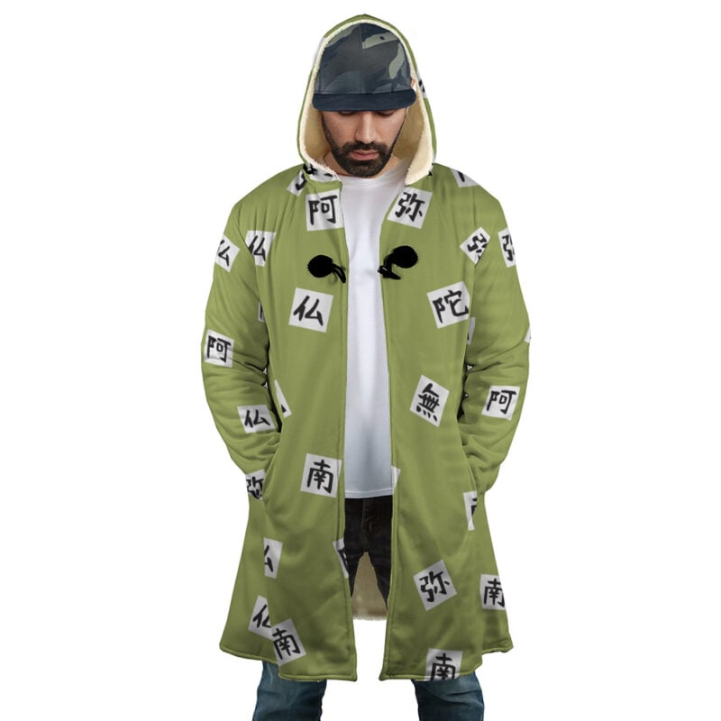 Gyomei Himejema Stone Hashira Demon Slayer Dream Cloak Coat - Image 2