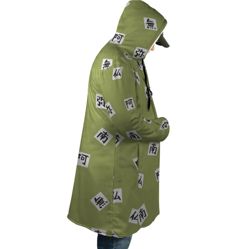Gyomei Himejema Stone Hashira Demon Slayer Dream Cloak Coat - Image 4