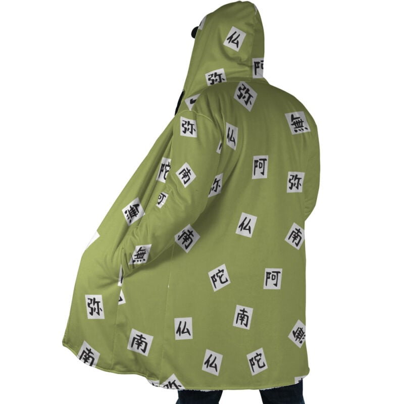 Gyomei Himejema Stone Hashira Demon Slayer Dream Cloak Coat - Image 5