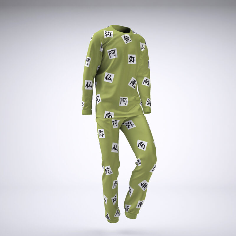Gyomei Himejema Demon Slayer Pajamas - Image 2
