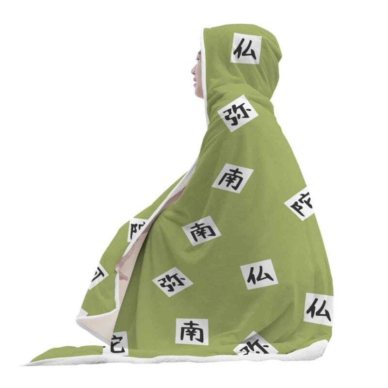 Gyomei Himejema Demon Slayer Hooded Blanket - Image 5