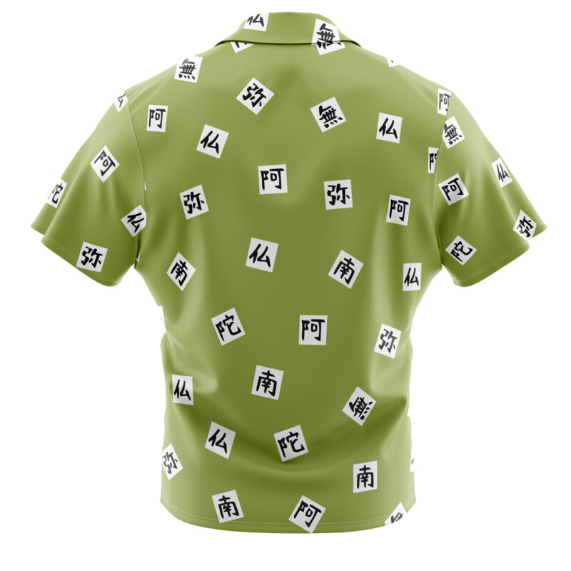 Gyomei Himejema Demon Slayer Button Up Hawaiian Shirt - Image 2