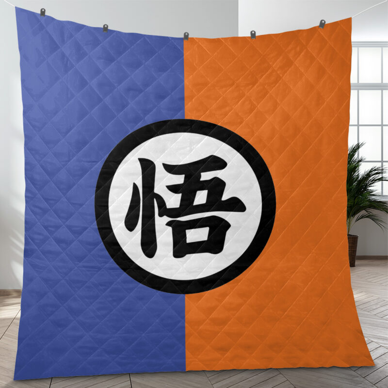 Goku Dragon Ball Z Quilt Blanket