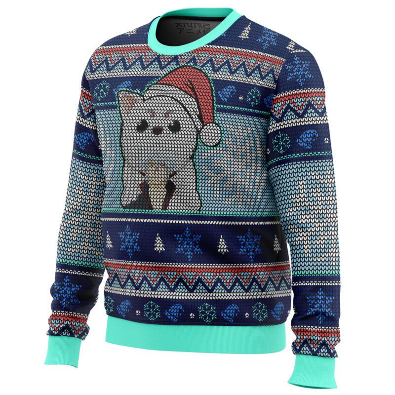 Gintama Gintoki and Sadaharu Ugly Christmas Sweater - Image 2