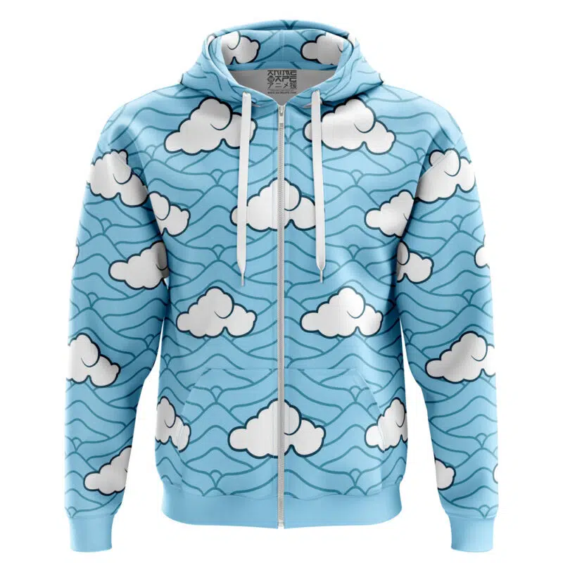 Sakonji Urokodaki Demon Slayer Zip Hoodie