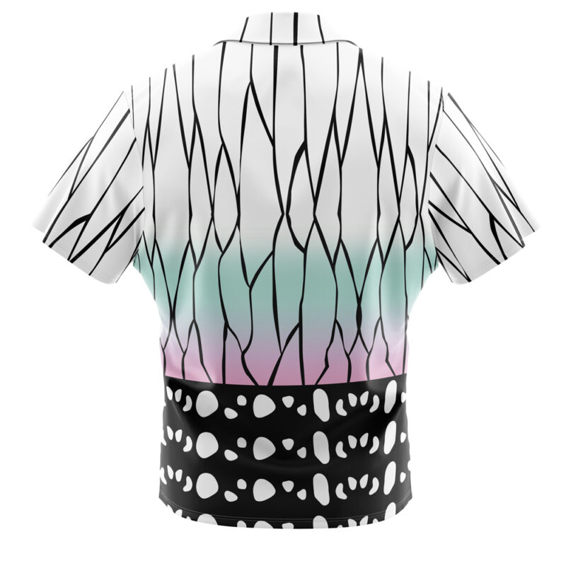 Shinobu Kocho Demon Slayer Button Up Hawaiian Shirt - Image 2