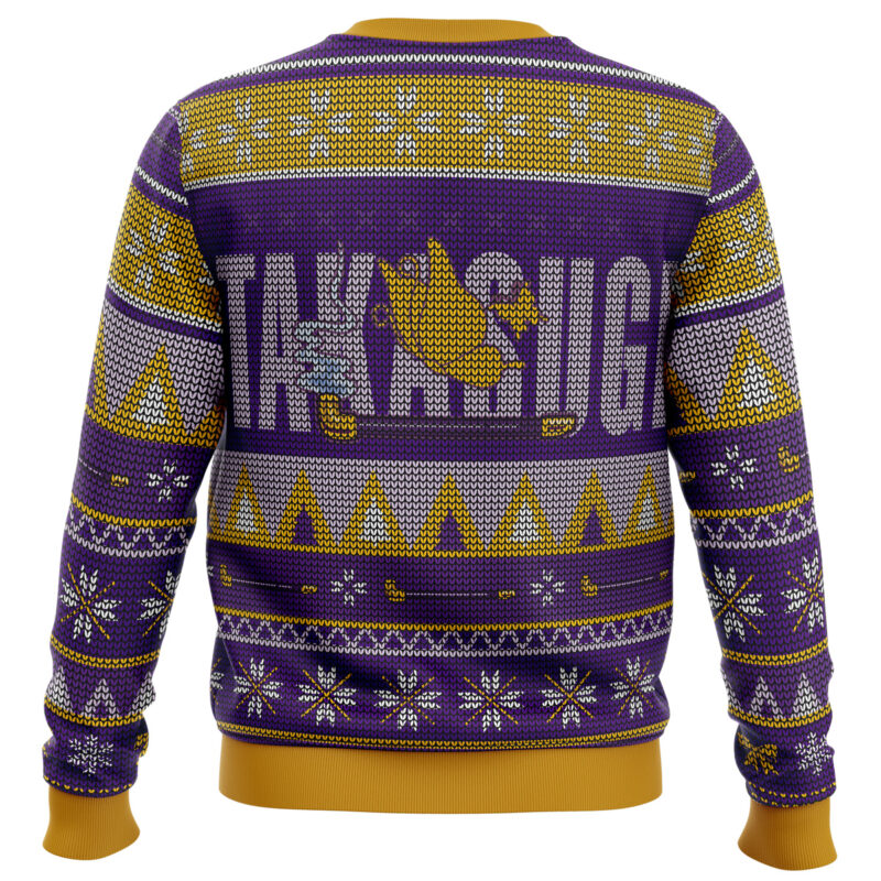 Gintama Smokin Shinsuke Ugly Christmas Sweater - Image 4