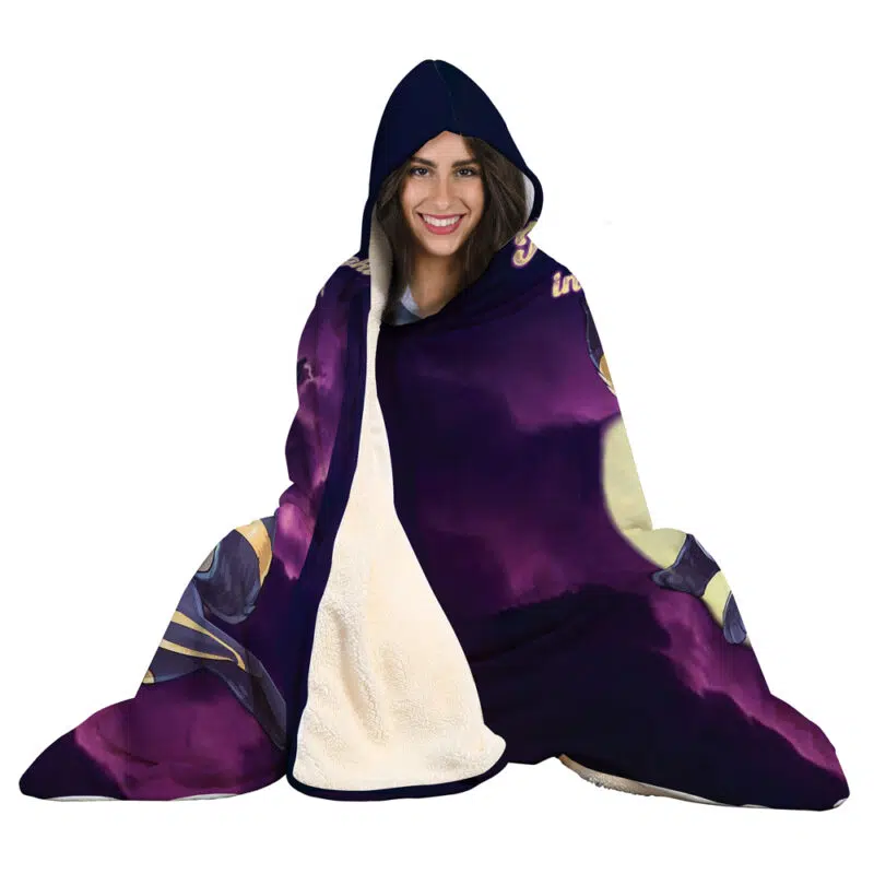 Umbreon Light in the Dark Pokemon Hooded Blanket - Image 4