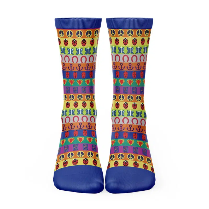 All Symbols Pattern Jojo’s Bizarre Adventure Premium Socks