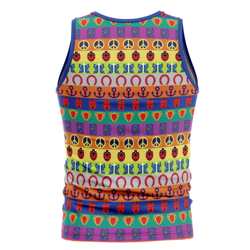 All Symbols Pattern Jojo’s Bizarre Adventure Tank Top - Image 2