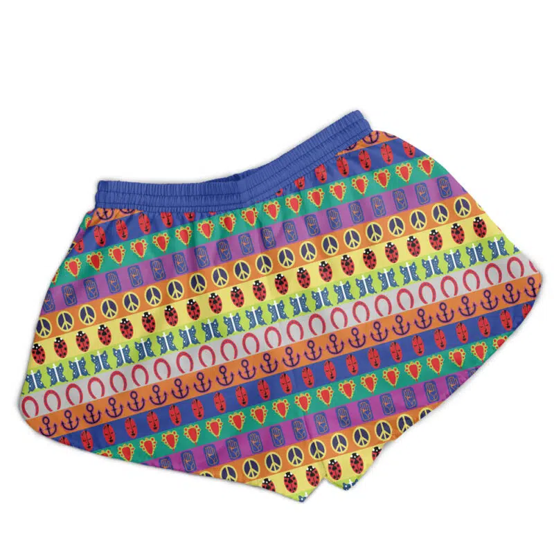 All Symbols Pattern Jojo’s Bizarre Adventure Women's Board Shorts - Image 2